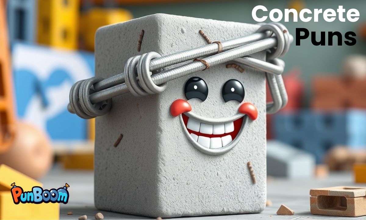 101+ Hilarious Concrete Puns to Lay the Foundation of Laughter 2025