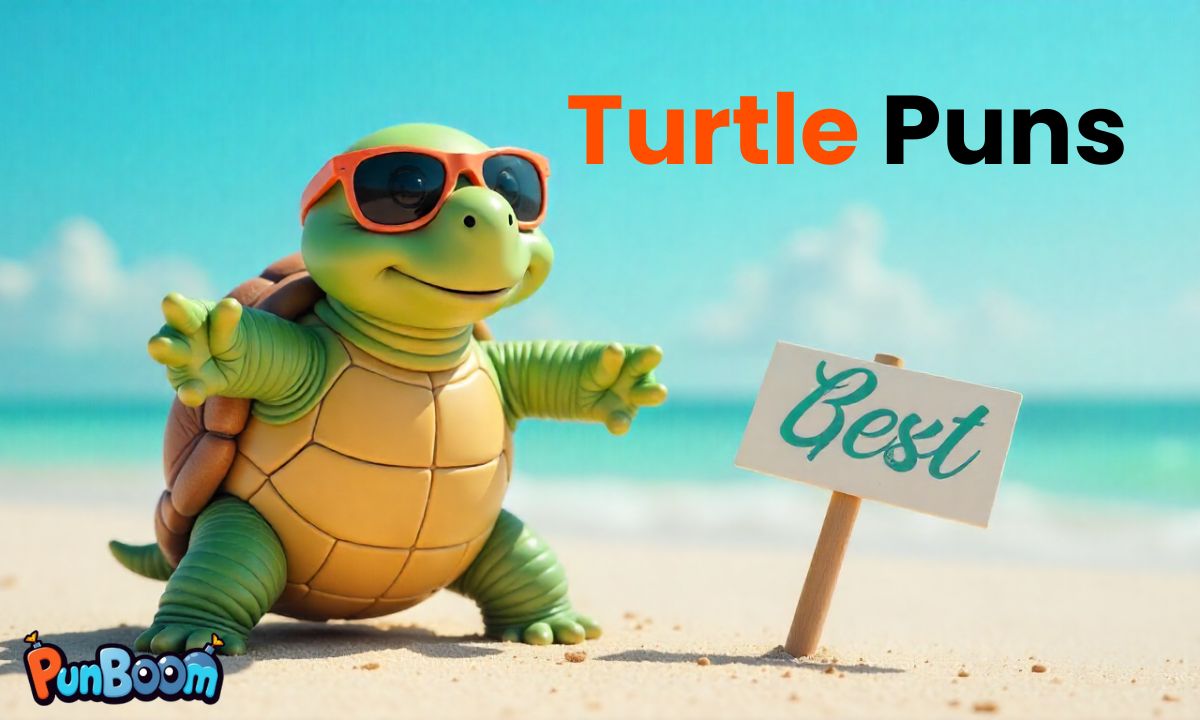 200 Turtle Puns Cute One-Liner Insta Captions for Birthday & Love (1)