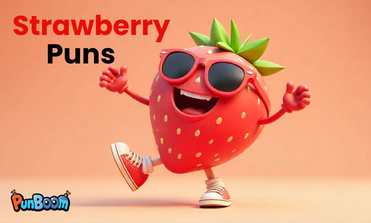 315 Strawberry Puns & One-Liners Sweet, Funny Captions for Love, Birthdays & Instagram (1)