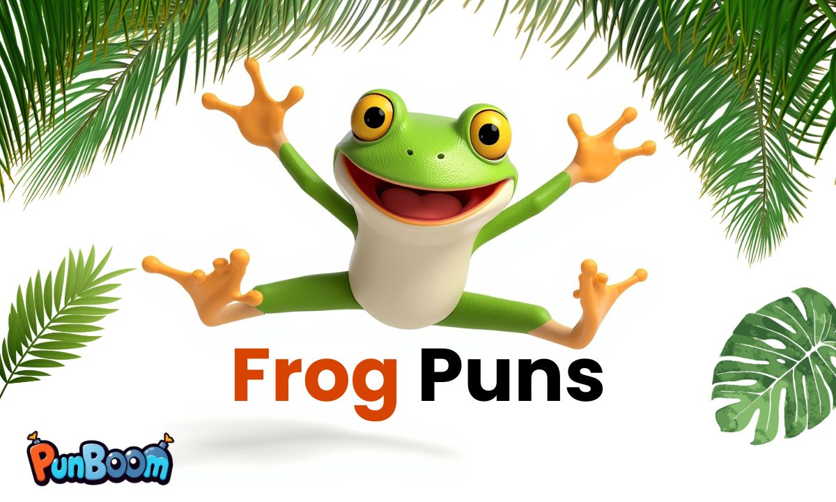 400 Frog Puns & Jokes Funny, Cute, and Punny Lines for Love, Birthdays & More