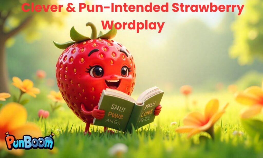 Clever & Pun-Intended Strawberry Wordplay
