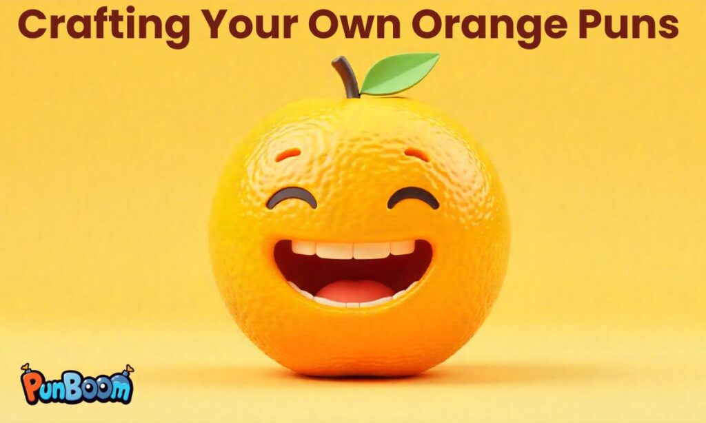 Crafting Your Own Orange Puns 
