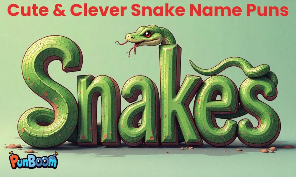 Cute & Clever Snake Name Puns