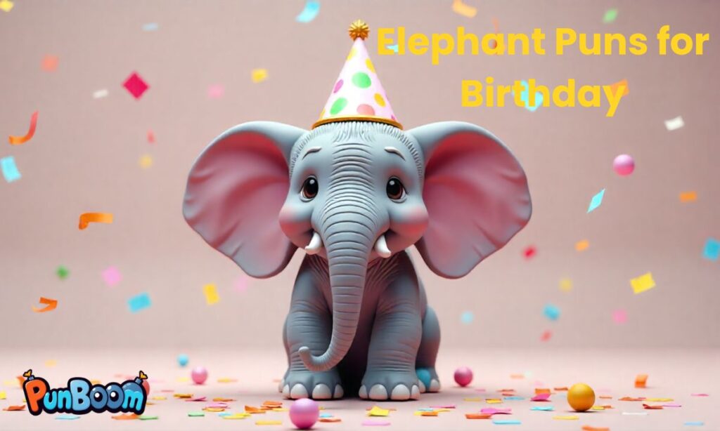 Elephant Puns for Birthday