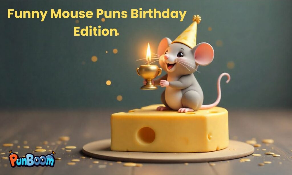 Funny Mouse Puns Birthday Edition