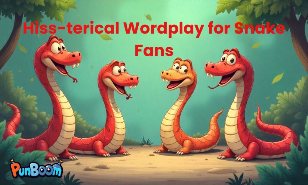 Hiss-terical Wordplay for Snake Fans