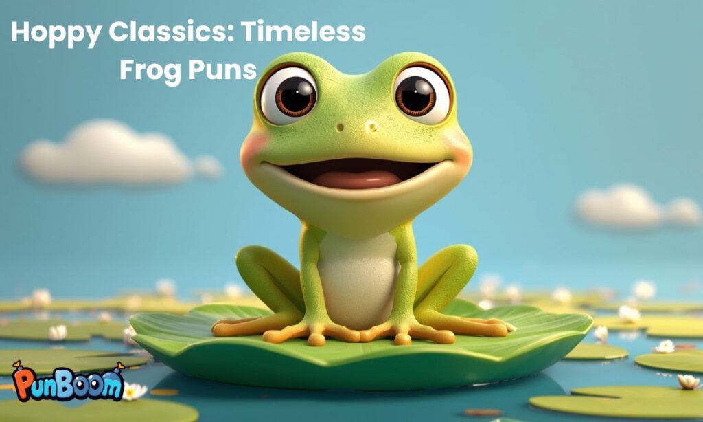 Hoppy Classics Timeless Frog Puns