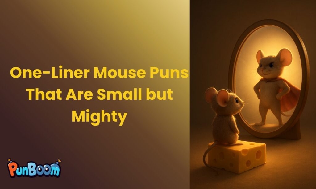 One-Liner Mouse Puns That Are Small but Mighty