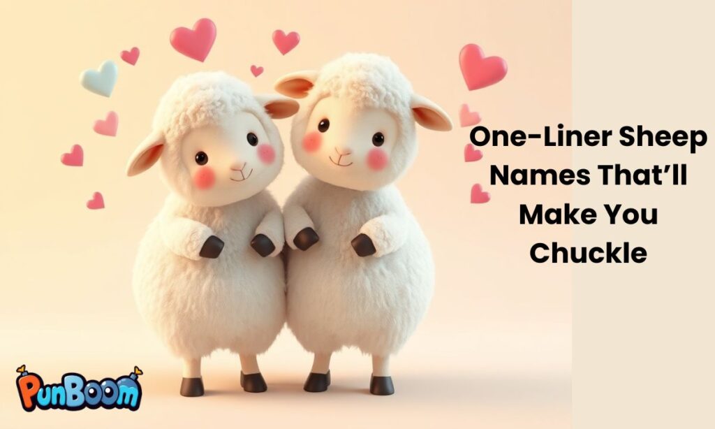 One-Liner Sheep Names That’ll Make You Chuckle
