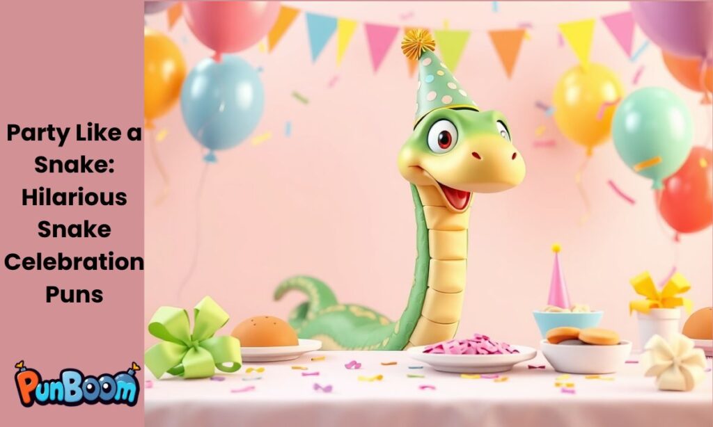 Party Like a Snake Hilarious Snake Celebration Puns