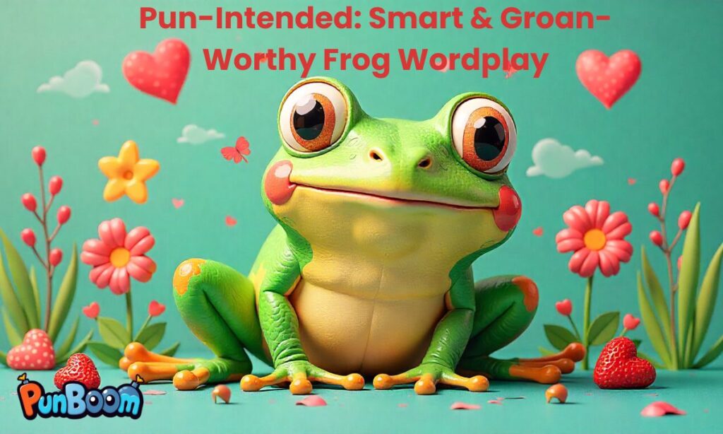 Pun-Intended Smart & Groan-Worthy Frog Wordplay
