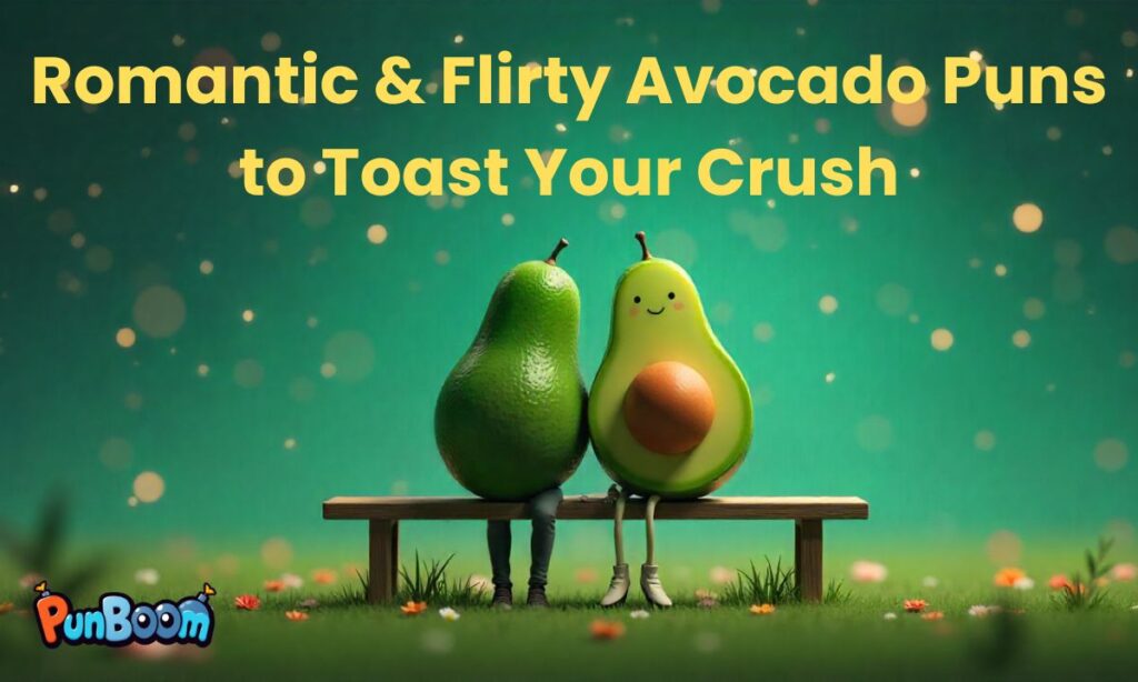 Romantic & Flirty Avocado Puns to Toast Your Crush