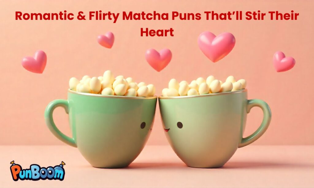 Romantic & Flirty Matcha Puns That’ll Stir Their Heart