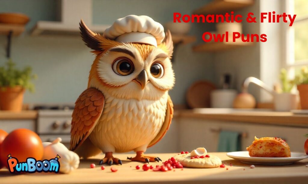 Romantic & Flirty Owl Puns