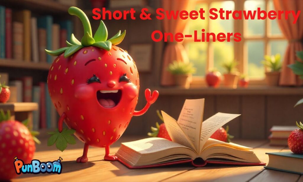 Short & Sweet Strawberry One-Liners
