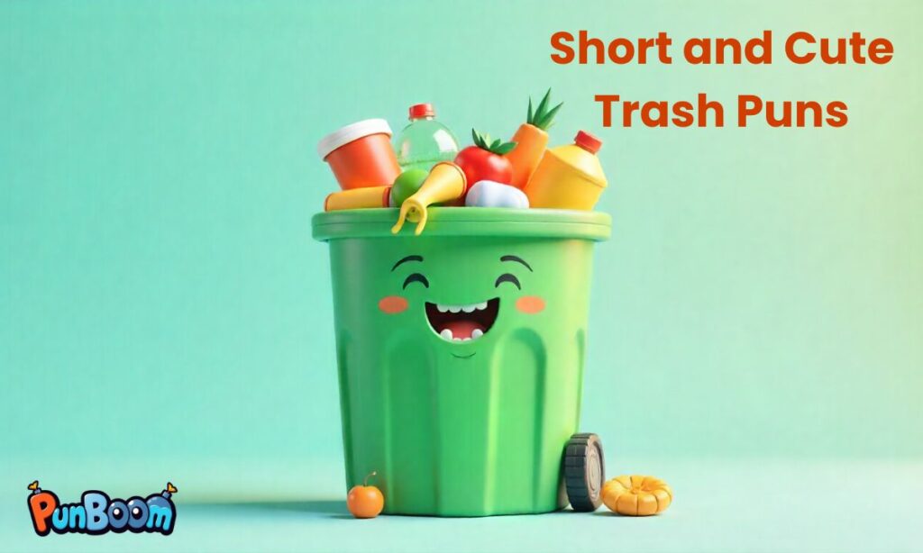 Short and Cute Trash Puns