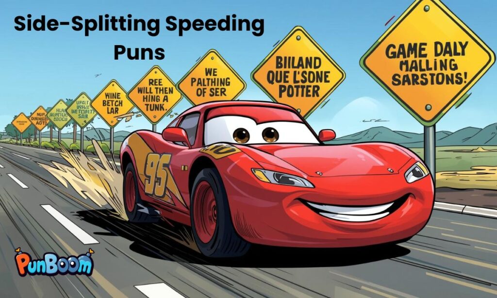 Side-Splitting Speeding Puns