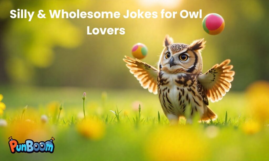 Silly & Wholesome Jokes for Owl Lovers