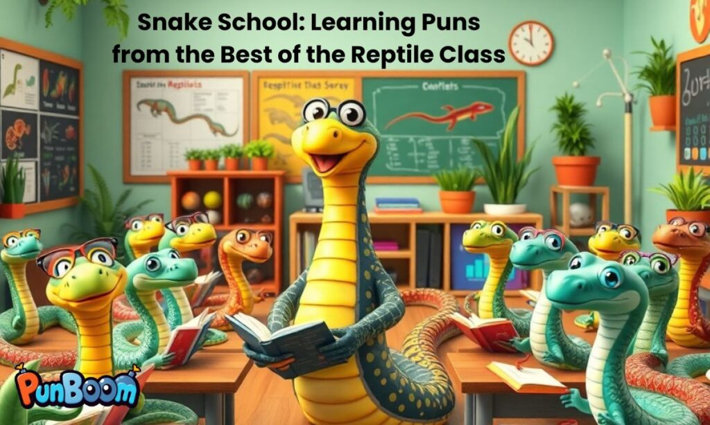 Snake School Learning Puns from the Best of the Reptile Class