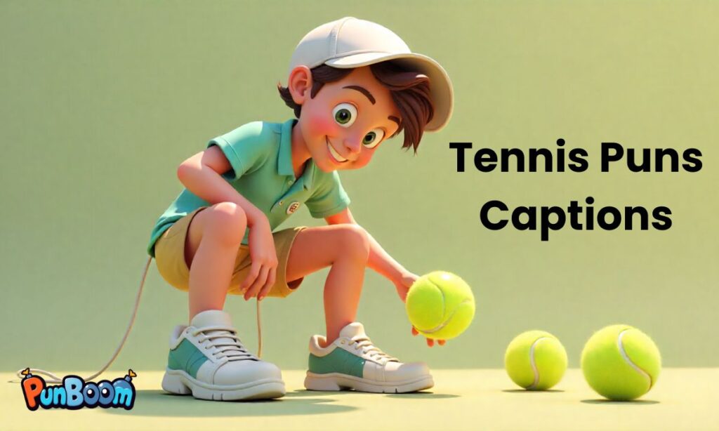 Tennis Puns Captions