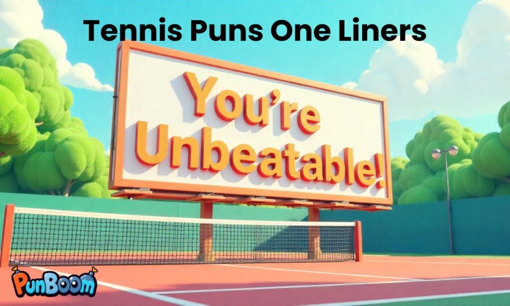 Tennis Puns One Liners