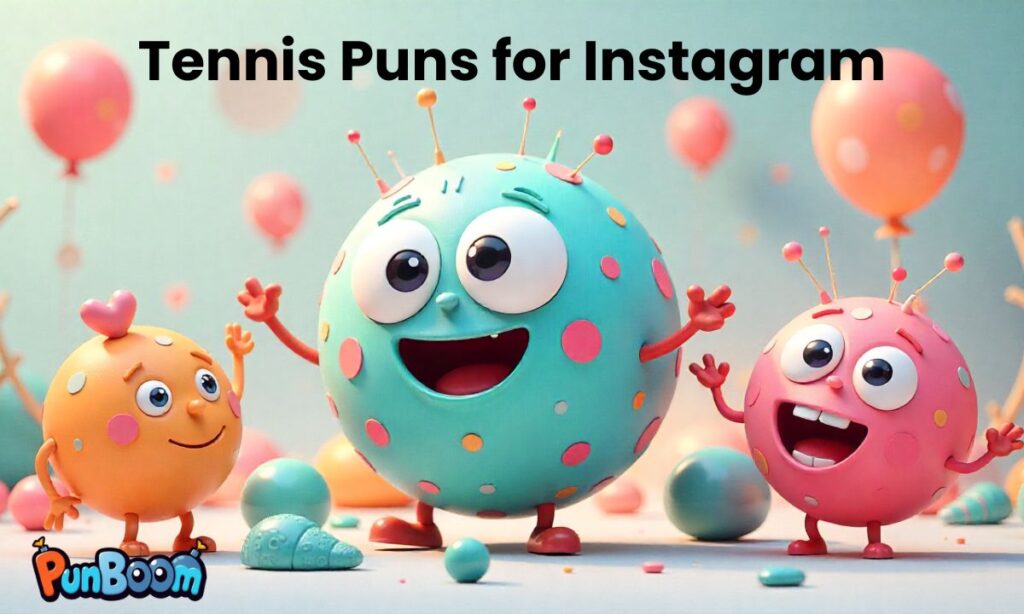 Tennis Puns for Instagram