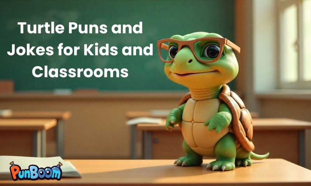 Turtle Puns and Jokes for Kids and Classrooms