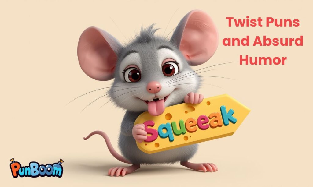 Twist Puns and Absurd Humor