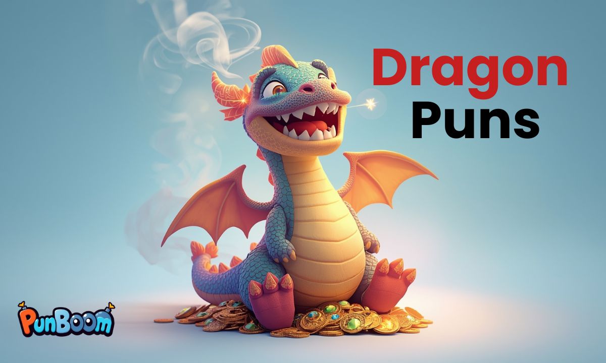 313 Dragon Puns Short One-Liners for Love, Birthdays & More