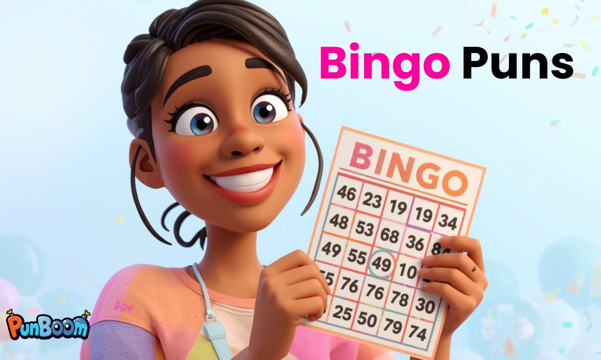 318 Bingo Puns Short, Funny, One Liners For Instagram & Captions