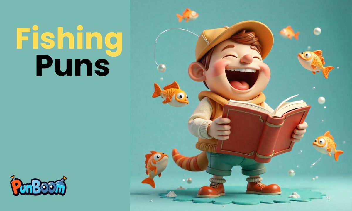 365 Fishing Puns Short, Funny One-Liners & Fish Jokes About Love for Adults