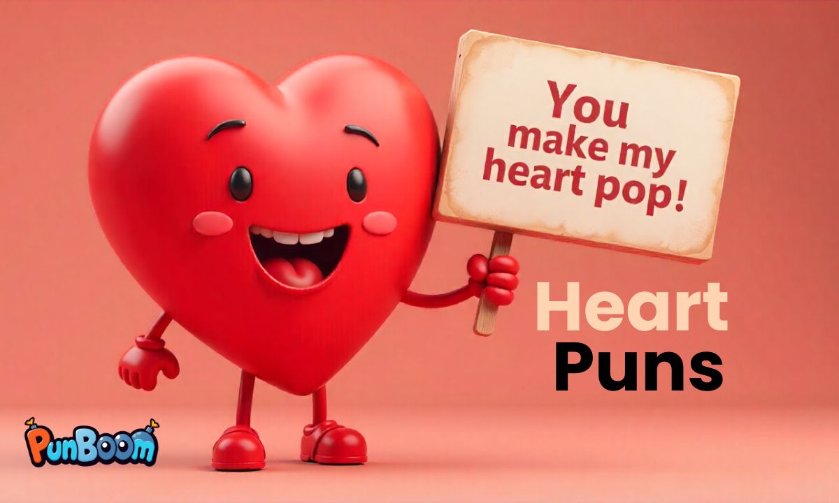 365 Heart Puns & Jokes Funny One-Liners and Cute Valentine Captions to Melt Hearts