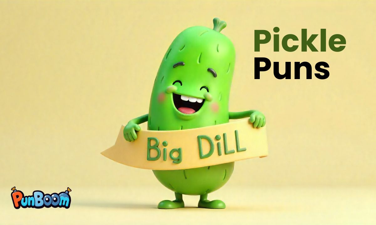 412 Dill-lightful Pickle Puns That’ll Crunch Up Your Day