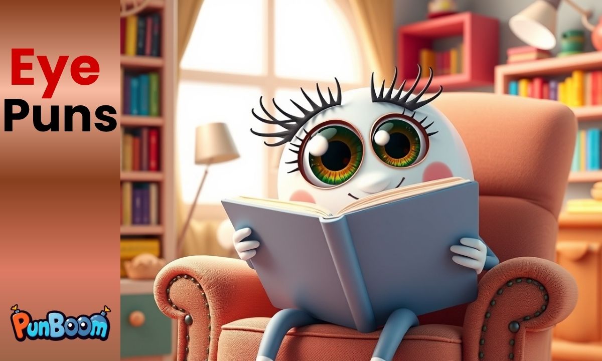 450 Eye Puns & Jokes Clever One-Liners, Funny Captions & Eye-Rolling Wordplay for Adults