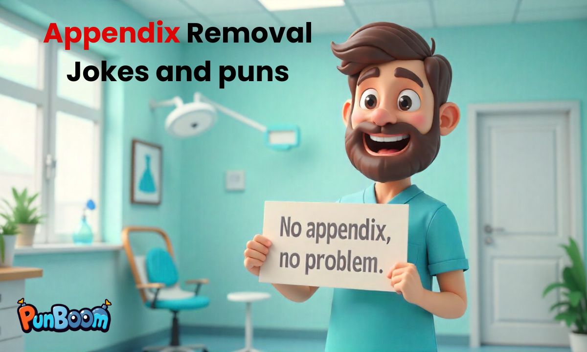 99+ Appendix Removal Jokes and puns That Hit the Funny Bone (2025)
