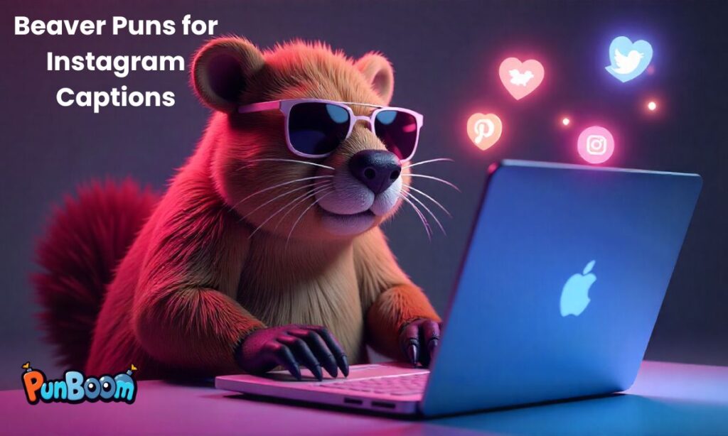 Beaver Puns for Instagram Captions
