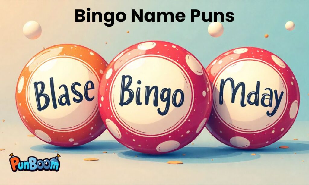 Bingo Name Puns