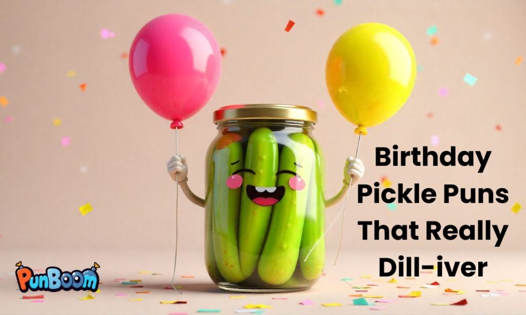 Birthday Pickle Puns That Really Dill-iver