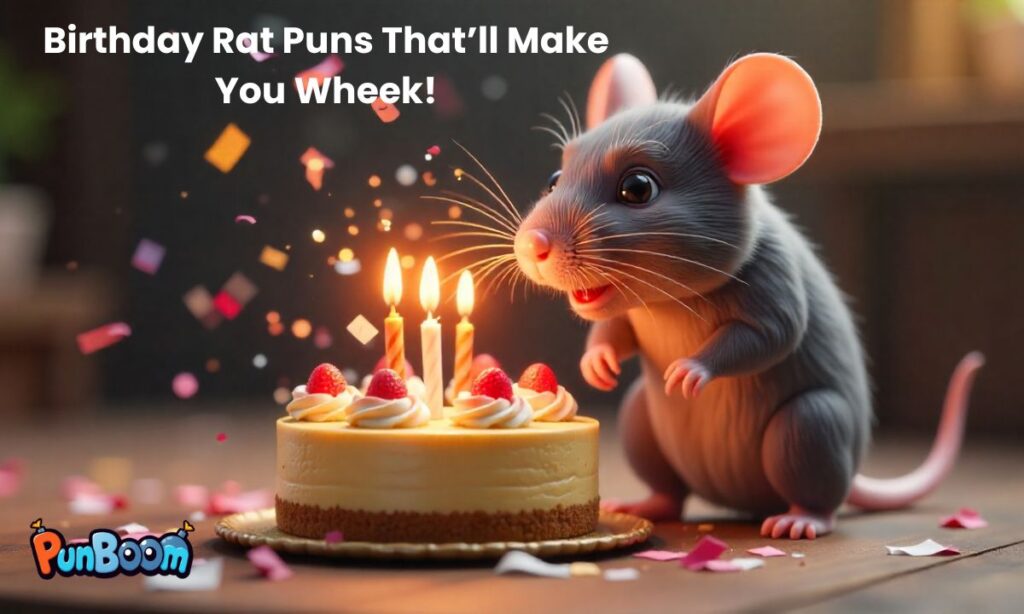 Birthday Rat Puns That’ll Make You Wheek!