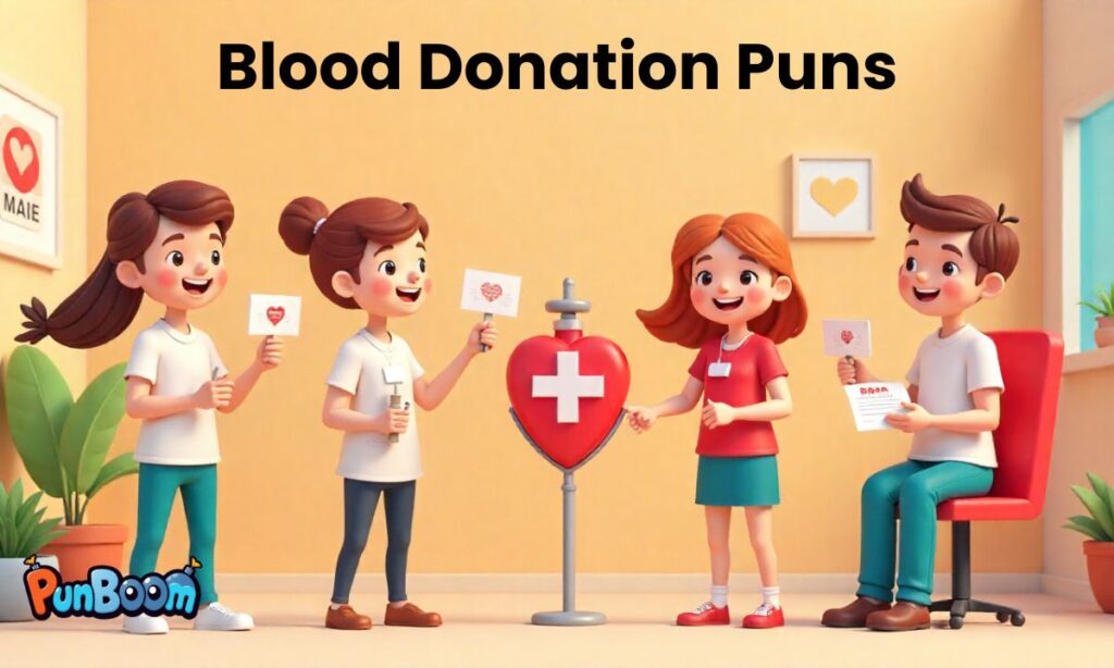 Blood Donation Puns