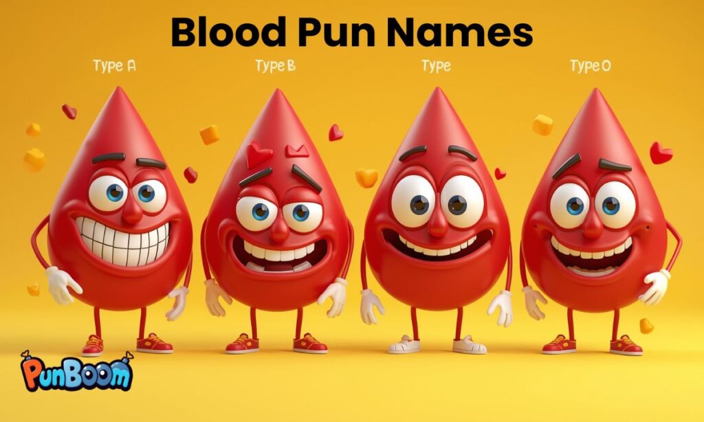 Blood Pun Names