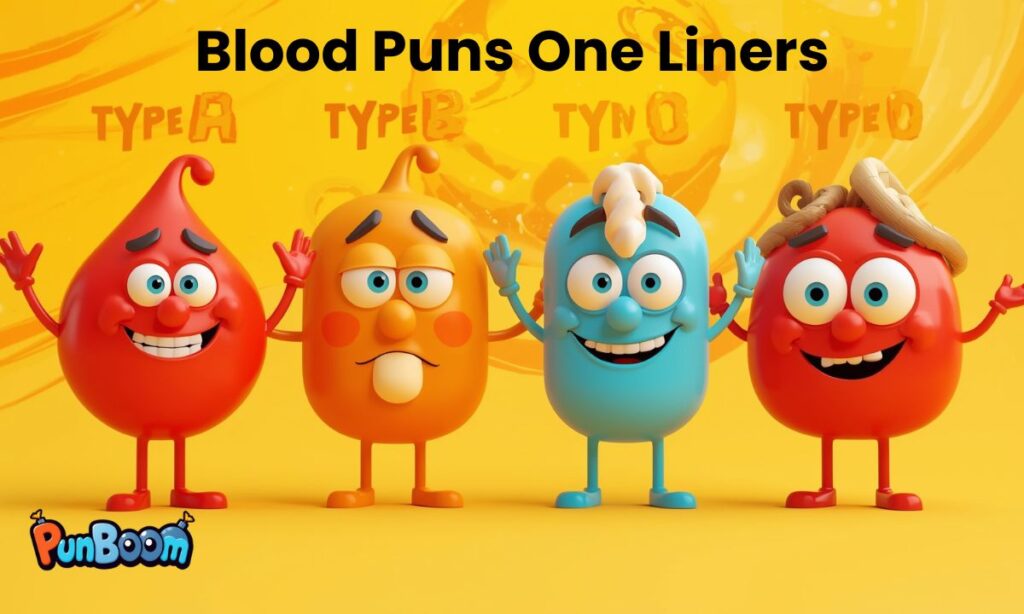 Blood Puns One Liners