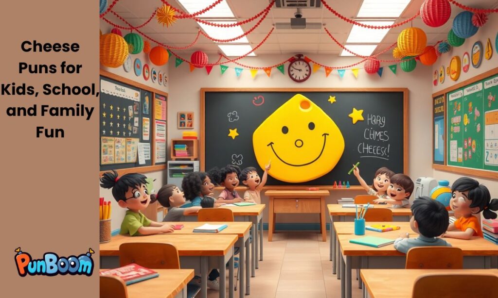 Cheese Puns for Kids, School, and Family Fun