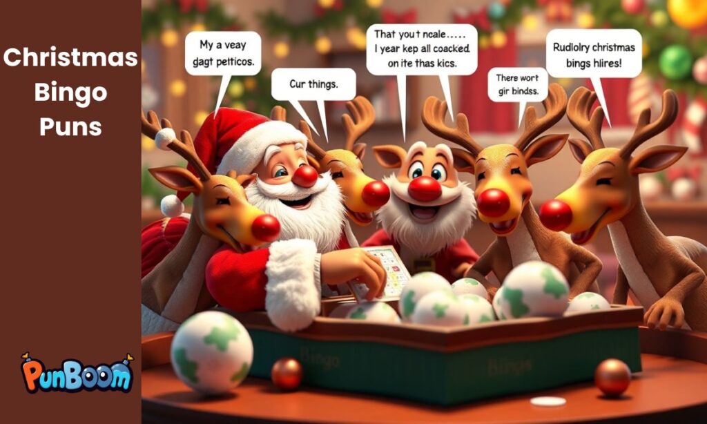 Christmas Bingo Puns