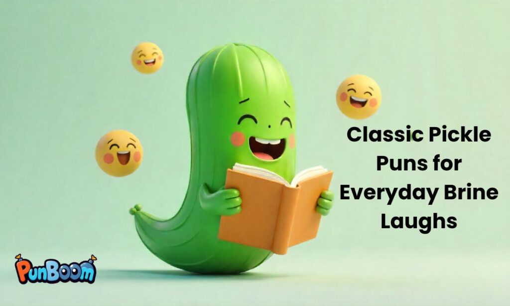 Classic Pickle Puns for Everyday Brine Laughs