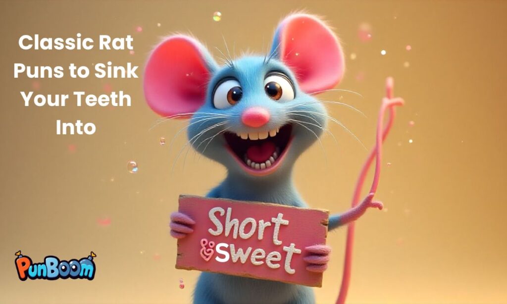 Classic Rat Puns to Sink Your Teeth Into