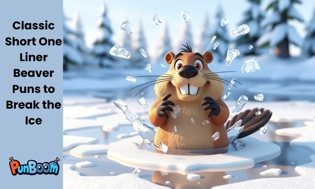 Classic Short One Liner Beaver Puns to Break the Ice