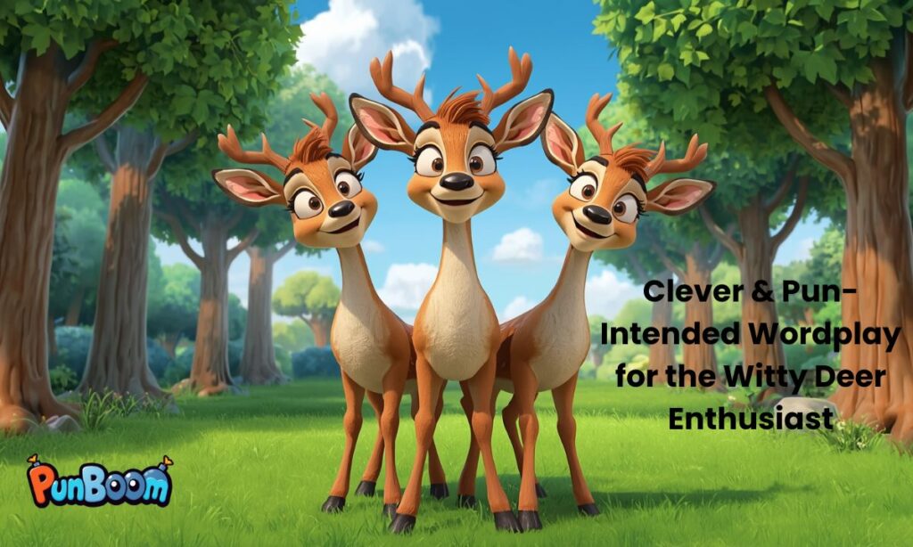 Clever & Pun-Intended Wordplay for the Witty Deer Enthusiast
