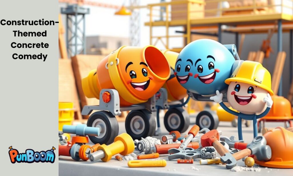 Construction-Themed Concrete Comedy