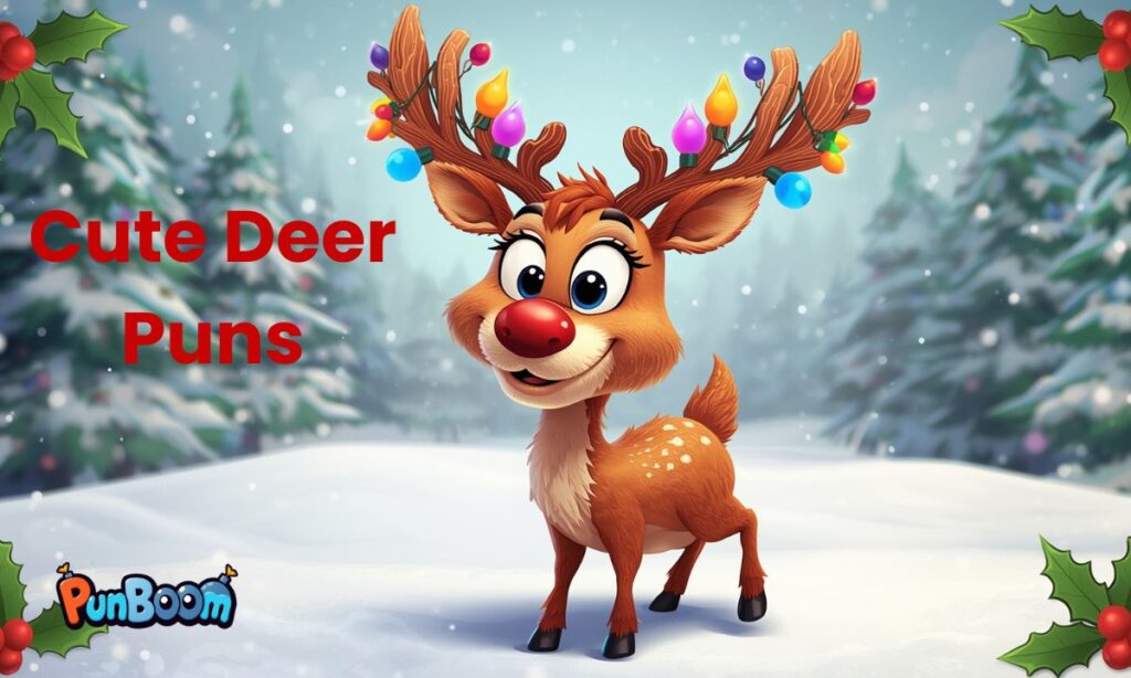 Cute Deer Puns
